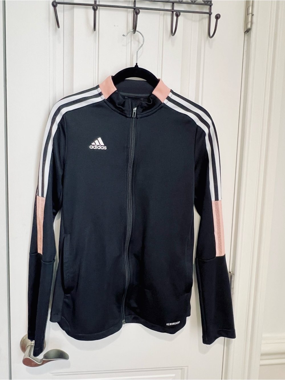 Adidas Women's Tiro 21 Track black and pink Jacket